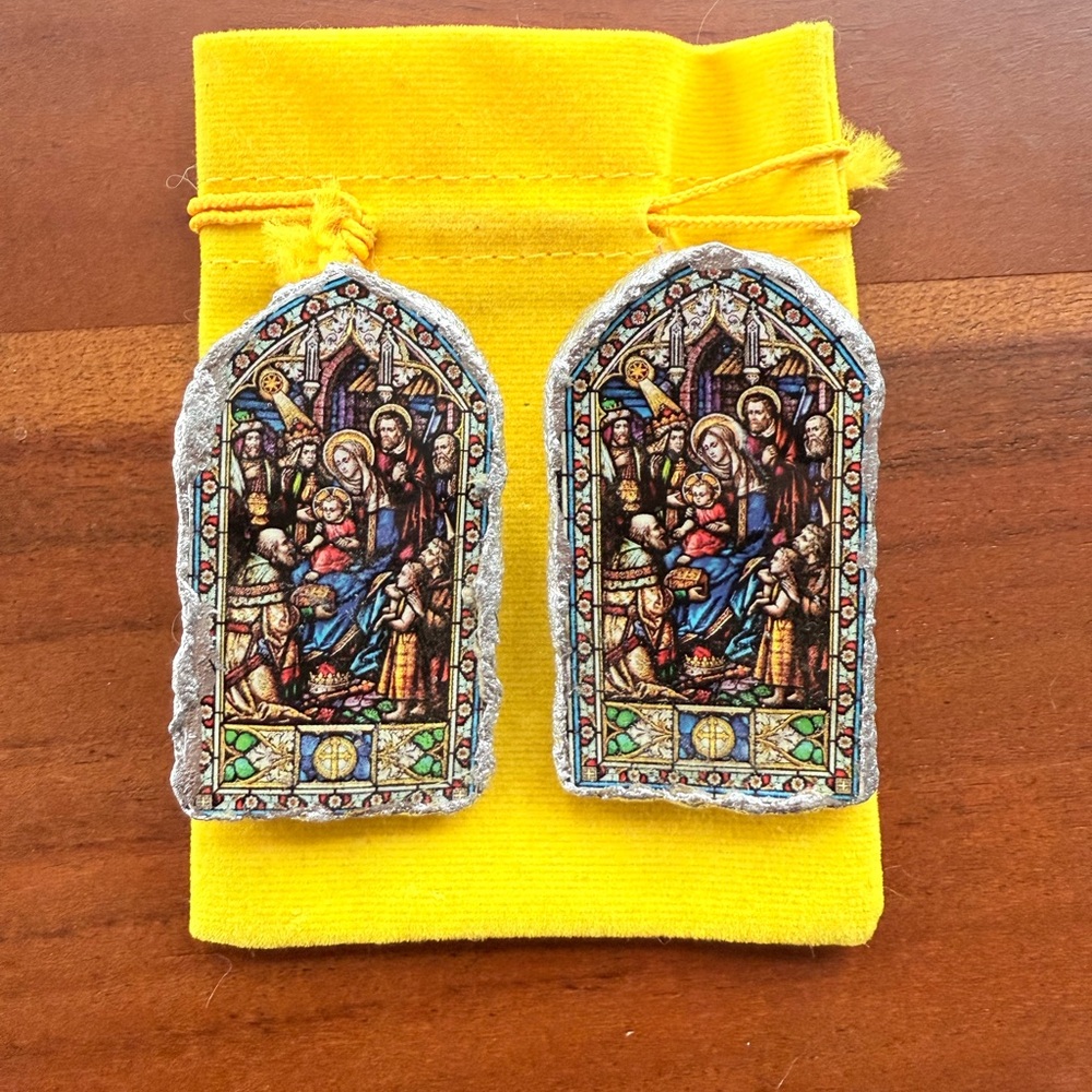 Paper Mache Earrings